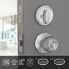 BRINKS Commercial - Keyed Entry Door Knob with Deadbolt Set,