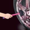 Carmate C167 Car Wheel Cleaning Sponge [Ultra Fine Microfiber] Purple
