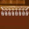 CeRaBuRET Practical And Elegant Wine Glass Rack Under The Cabinet,