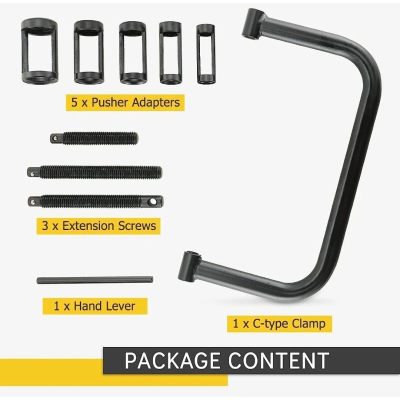 5 Sizes Valve Spring Compressor Pusher Automotive Tool For Car