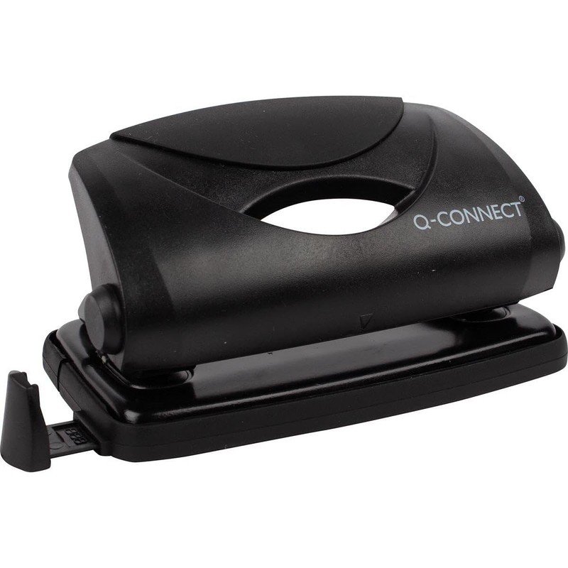 Q Connect Light Duty Hole Punch - Black