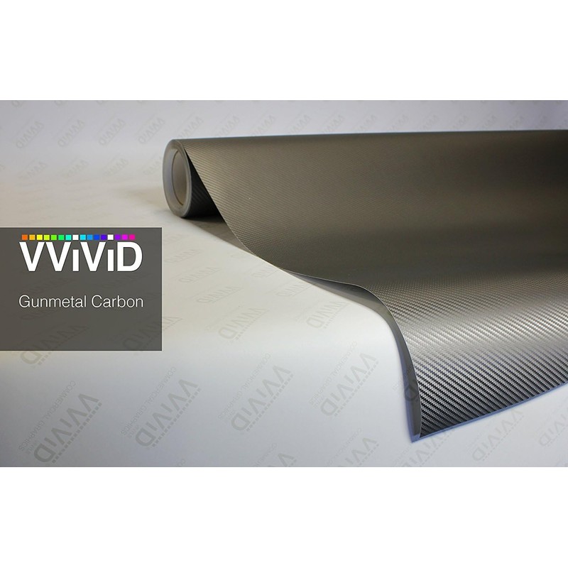 VViViD XPO Gunmetal Grey Carbon Fiber 5 Feet x 1