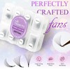 Lash Extension WAWITO 10D Premade Fans Eyelash Extensions 600pcs Pre