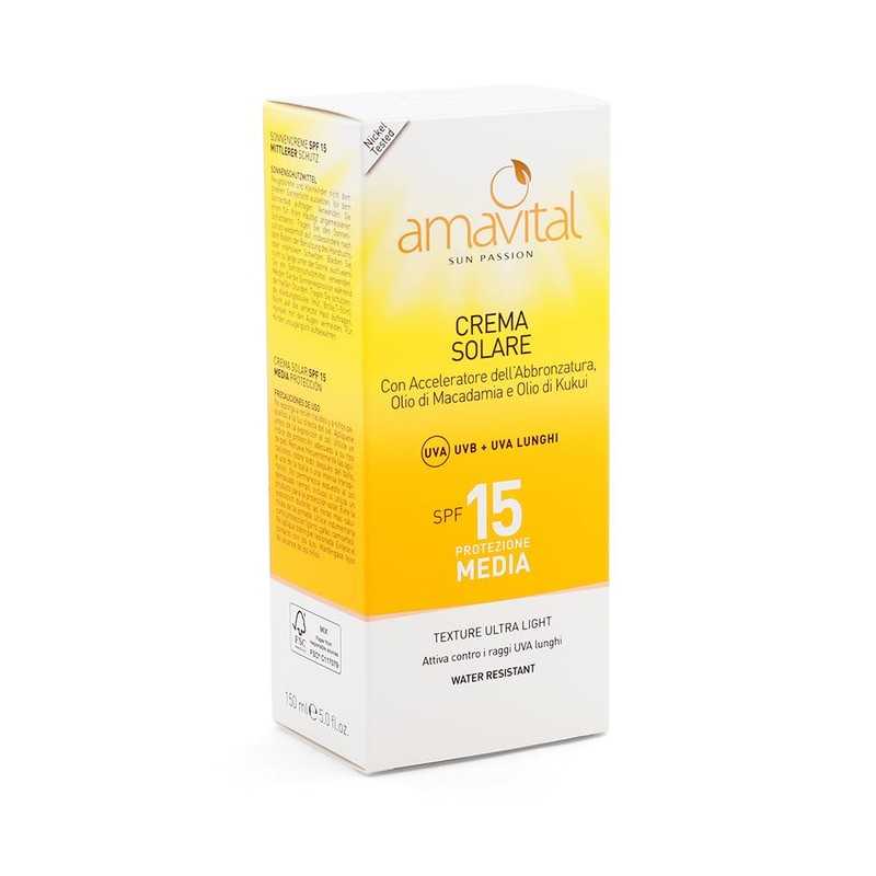 amavital sun passion sun cream medium SPF 15