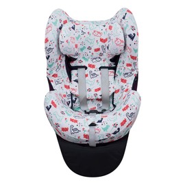 JYOKO Kids Cover Compatible with Cybex Sirona, Q I Size (Dino Party, Sirona)