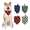 4PCS Spring Bandanas for Dogs, Durable Triangle Girl Boy Dog