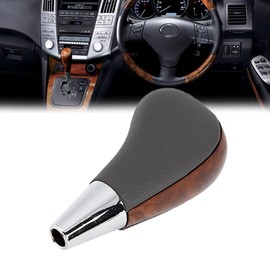 Toyota Shift Knob Wood Deck Corolla Crown Rank RAV4 Lexus TOYOTA LEXUS General Purpose (Gray Leather)