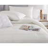 Cupocupa King Size Comforter Set;White Comforter Boho Tufted Lightweight Bedding