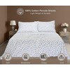 ZOYER 100% Cotton Sheets - Cooling & Crisp California King