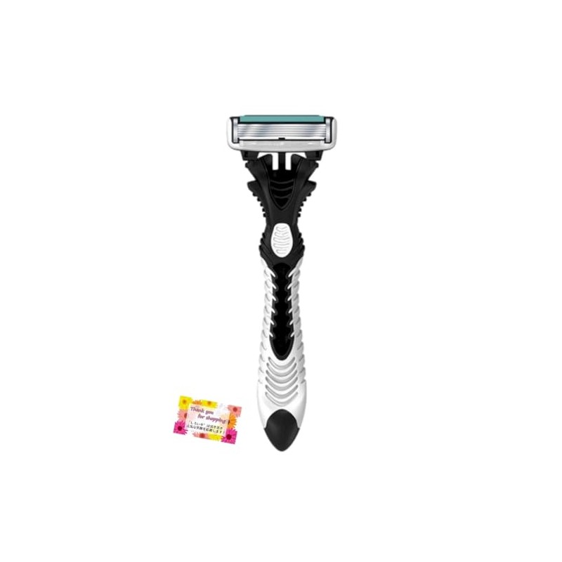 The world's first 6 blades for a deep shave and