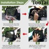Tootai Passenger Right Side Replacement Mirror Glass - Compatible with