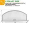 WE03X23881 GTD42EASJ2WW GTD33EASK0WW GTX22EASK0WW Dryer Lint Filter Replacement for GE