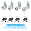 PATIKIL Cabinet Cam Lock with Key, 2 Pack 4/5"(20mm) Keyed