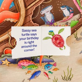 Countdown Calendars™ Kids Birthday Gifts for Ages 2-8, Toddlers (Under-the-Sea - No Chocolates)