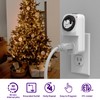 Fosmon 24 Hour Outlet Timer for Electrical Outlets, Indoor Mechanical