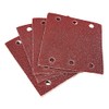 Amtech V4040 P60 Hook and Loop Square Sanding Sheets, 10