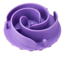 Slow Feeder Dog Bowls Insert, Bestalk Soft Silicone Slow Eating Feeder Insert with Suction Cups for Small, Medium and Large Dogs, Fit into Basic and Elevated Bowls