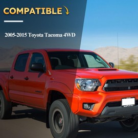 X4XZ 45203-04021 Steering Column Lower Intermediate Steering Shaft w/U-Joint Coupler for 2005-2015 Toyota Tacoma 4WD Replaces 425-471, 45203-04010, 45203-04011, 45203-04021, 45203-04020