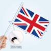 Anley British Union Jack UK Mini Flag 12 Pack -
