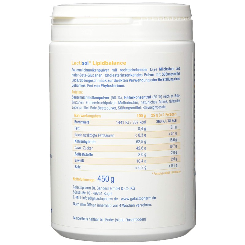 Galactopharm Lipid Balance 450g - Natural Cholesterol Reducer