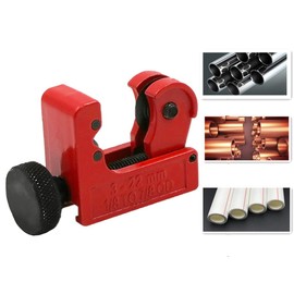 YongXiangPeng Pipe Cutter,3-22mm (1/8inch-7/8inch) Adjustable Mini Tube Cutter Heavy Duty Rigid Tubing Cutter for Stainless Steal Tubing, Metal, Plastic, Brass