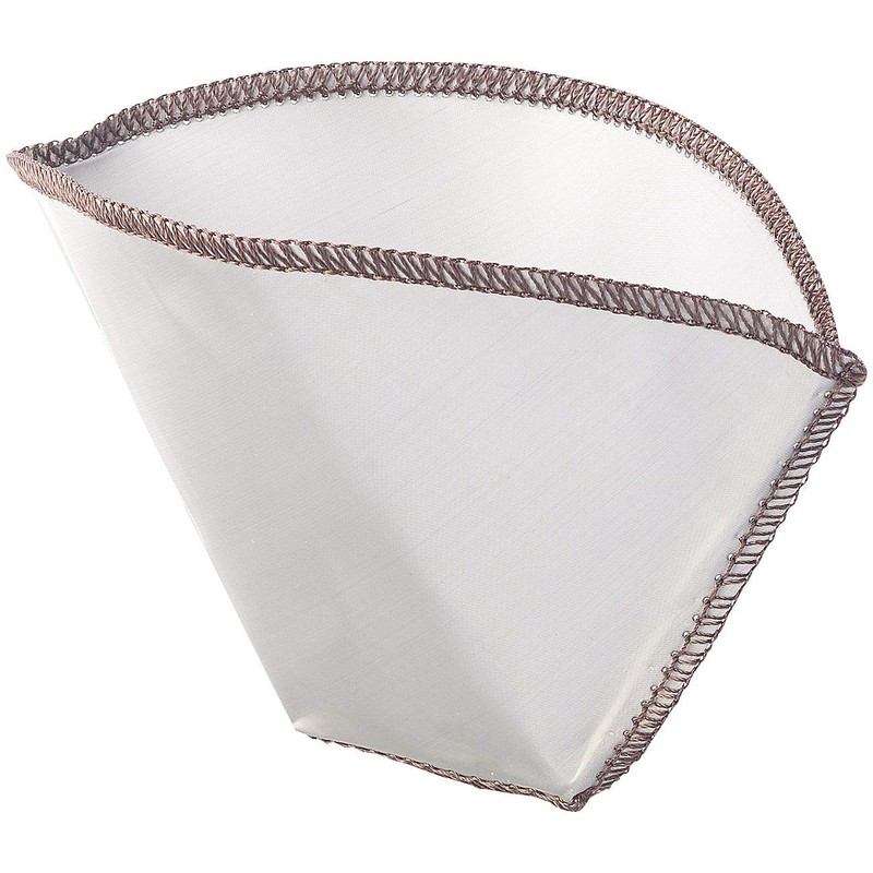 Rosenstein & Söhne Kaffeefilter: Faltbarer Edelstahl-Dauerkaffeefilter, Größe 4 für 2-4
