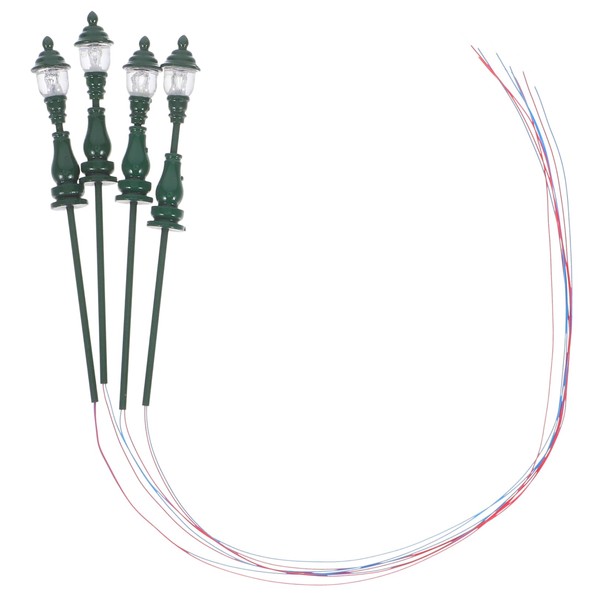 Operitacx 12 Stück Modell Gartenleuchte Dolly Edelstahl Plus Abs Gang