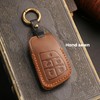 OLLEN Screws-Free Premium Leather for Key Fob Cover, Fit for