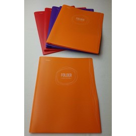 Mead 2 Pocket Pronged Portfolio Folders Variety of Colors Lot of 6
