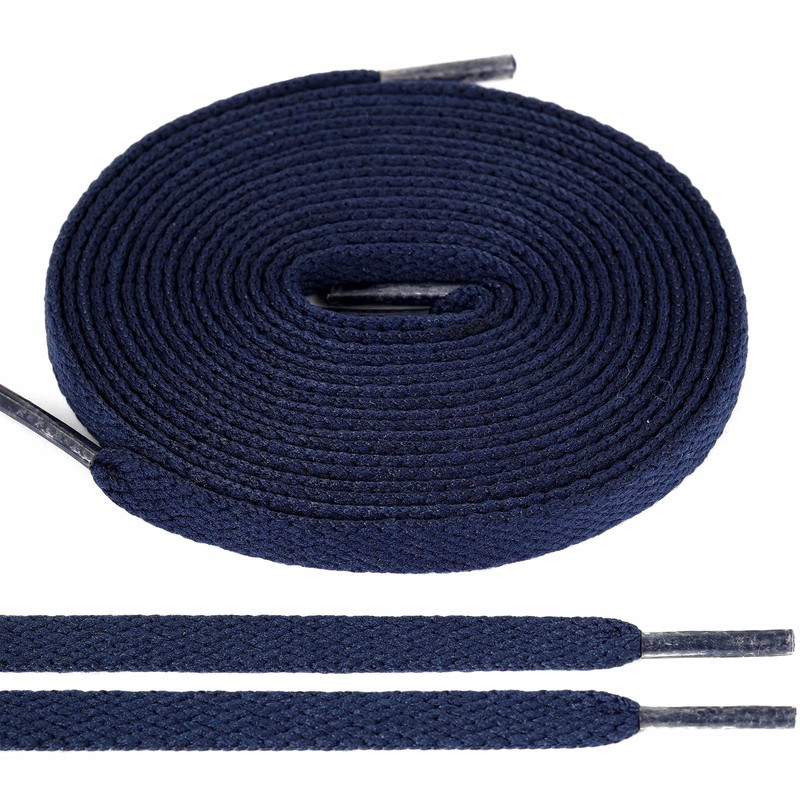 Handshop Flat Shoelaces 5/16" - Shoe Laces Replacements For Sneakers