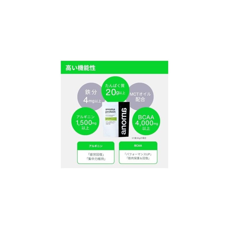 아노마 프로틴 피프로틴 600g BCAA Anoma Protein Pea Protein 600g
