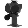 Stove Fan Rust Resistant Effective Practical Quiet Automatic Operation Heat