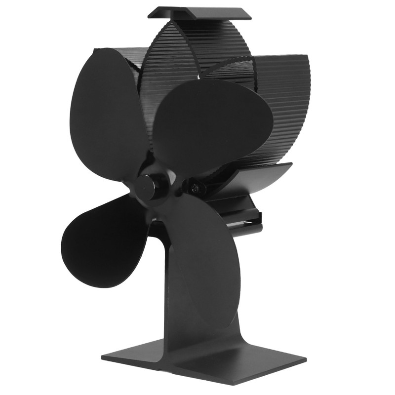 Stove Fan Rust Resistant Effective Practical Quiet Automatic Operation Heat