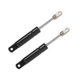 X AUTOHAUX 2 Pcs 4 Inch 5Ibs/22N Black Lift Supports Struts Shocks Gas Spring Universal for RV Car Truck Boat Window Cabinet Door Cover Lids