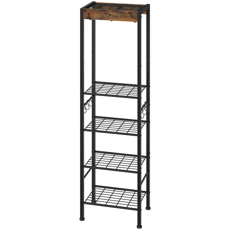 CHOEZON 5-Tier Pot Rack, Floorstanding Pots and Pans Organizer, Kitchen