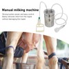 Manual Milking Machine 2L Capacity Convenient Control Portable Cow Hand
