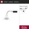 Paulmann Nova Coin 92438 LED Recessed Light Round 84 mm