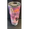 Unbranded HOCUS POCUS PURPLE SAYINGS SKINNY TUMBLER -20oz with straw