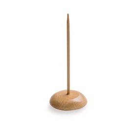 1.5-inch Bamboo Pedestal Skewers: Perfect for Serving Appetizers and Cocktail Garnishes - Natural Color - 100-CT - Biodegradable and Eco-Friendly - Restaurantware
