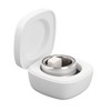 Smart Health Ring Silver Pedometer Waterproof Body Temperature Monitoring Sleep