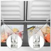 Beeveer 2 Pcs Freezer Plastic Hinge Compatible with Haier Freezer