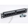 DYNAMODE DYNA-PPAN-12-10 LMS DATA 12 Port Cat5E Patch Panel for
