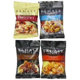 Sahale Snacks Variety Pack, 4 Flavors, 2-Ounce Pouch (Pack of 12)