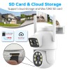 Smart Home IP Security Camera Baby Pet Camera Two-way Audio