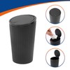 X AUTOHAUX Car Trash Can Trash Bin Portable 3.2" Width