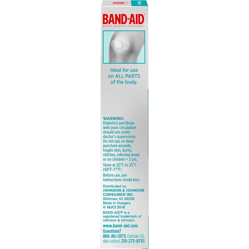 Band-Aid Hydro Seal, 6 Large Bandages Per Box (Pack of