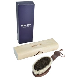 Clothes Brush, High Quality Clothes Brush, Combination of Two Colors, Pilling Brush, Horse Hair, Pill Removal, Popular, Static Removal Clothing Brush, Suit Brush, Coat Brushing, 100% Natural Horse