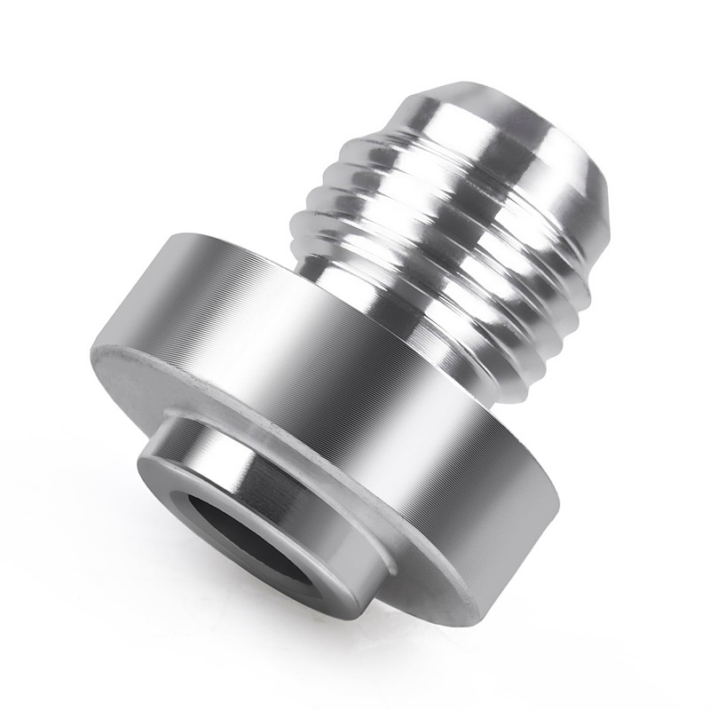 CNRAQR 6AN Male Weld on Bung Fitting Aluminum Adapters 4PCS