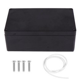 UKCOCO Wiring Box, Waterproof Box, Outdoor, Wiring, Waterproof, Dustproof Box, ABS Plastic, Waterproof, Dustproof, Junction Box, Effector, Cover, Electronic, Project, Instrument, Enclosure, DIY Box,