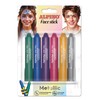 Alpino MAKEUP SET - 6 METALLIC COLOURING PENCILS | EASY